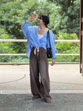 rd_usui558さん（骨格ナチュラル・レディース・163cm）の夏コーディネート