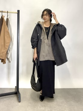 「アイテム（その他アウター）」を使った、rd_usui558さん（レディース・163cm）の秋コーディネート