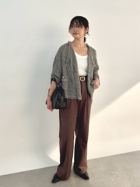 「ツイード」｜rd_usui558さん（レディース・163cm）の夏コーディネート