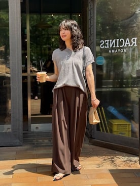 「アイテム（シューズ）」を使った、rd_usui558さん（骨格ナチュラル・レディース・163cm）の夏コーディネート