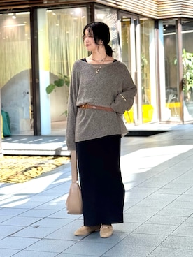 「アイテム（チョーカー）」を使った、rd_usui558さん（レディース・163cm）の秋コーディネート