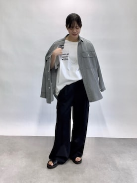 「RIVE DROITE（リヴドロワ）のアイテム」を使った、rd_usui558さん（レディース・163cm）の春コーディネート