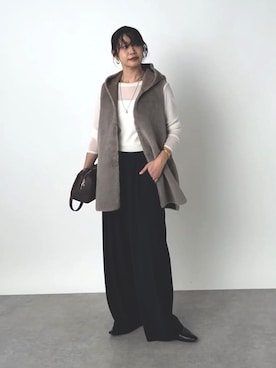 「ファー」｜rd_usui558さん（レディース・163cm）の夏コーディネート