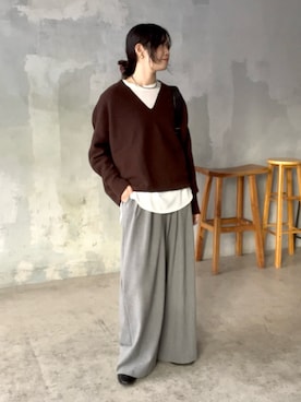 rd_usui558さん（骨格ナチュラル・レディース・163cm）の秋コーディネート
