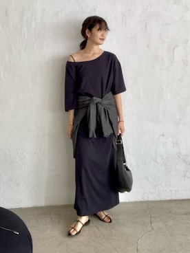 「ベーシックカラー」｜rd_usui558さん（レディース・163cm）の夏コーディネート