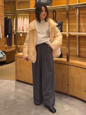 「アイテム（アクセサリー）」を使った、ggnogurinさん（レディース・157cm・20代）の秋コーディネート