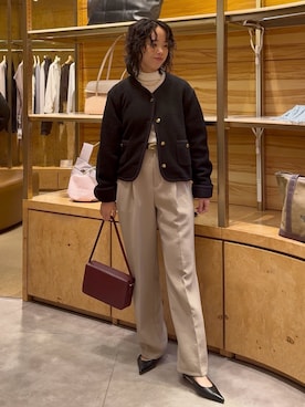 「アイテム（チョーカー）」を使った、ggnogurinさん（レディース・157cm・20代）の冬コーディネート