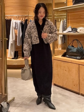 「アイテム（ワンピース）」を使った、ggnogurinさん（レディース・157cm・20代）の秋コーディネート