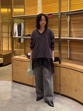 ggnogurinさん（レディース・157cm）の冬コーディネート