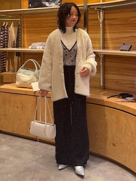 「アイテム（チョーカー）」を使った、ggnogurinさん（レディース・157cm・20代）の冬コーディネート