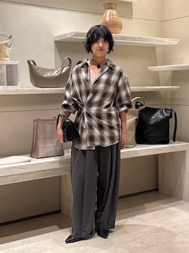 「2.718（ニーテンナナイチハチ）のアイテム」を使った、ggnogurinさん（レディース・157cm）の夏コーディネート
