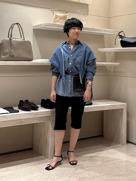 「2.718（ニーテンナナイチハチ）のアイテム」を使った、ggnogurinさん（レディース・157cm）の秋コーディネート