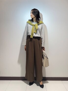 KAMEさん（レディース・160cm）の秋コーディネート