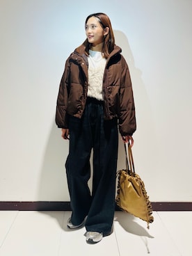 KAMEさん(レディース・160cm)の冬コーディネート
