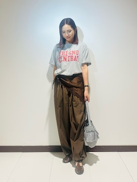 KAMEさん(レディース・160cm)の夏コーディネート
