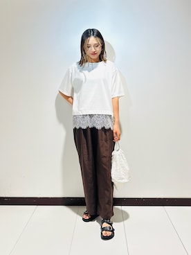 KAMEさん（レディース・160cm）の夏コーディネート