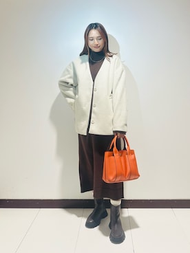 KAMEさん（レディース・160cm）の冬コーディネート