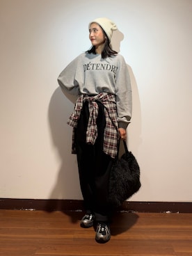 KAMEさん（レディース・160cm）の秋コーディネート