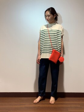 「フレンチニット」｜ameさん（レディース・160cm）の春コーディネート
