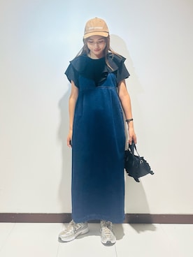 「RODE SKO（ロデスコ）のアイテム」を使った、KAMEさん（レディース・160cm）の秋コーディネート