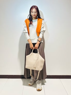 KAMEさん（レディース・160cm）の秋コーディネート