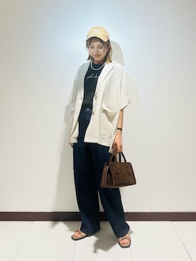 KAMEさん（レディース・160cm）の春コーディネート