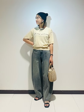 「SMELLY」｜KAMEさん（レディース・160cm）の春コーディネート
