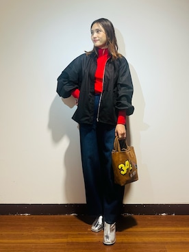 KAMEさん(レディース・160cm)の秋コーディネート