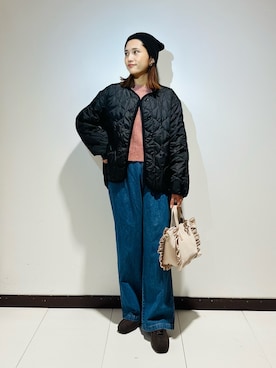 KAMEさん(レディース・160cm)の冬コーディネート