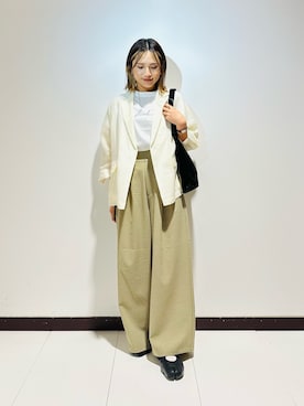 KAMEさん（レディース・160cm）の春コーディネート