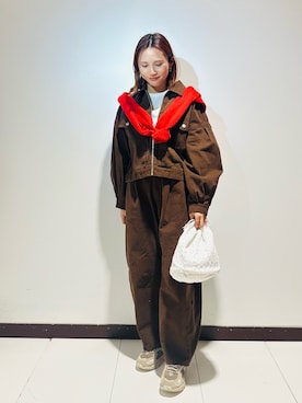 KAMEさん（レディース・160cm）の冬コーディネート