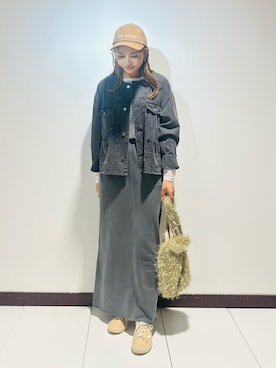 KAMEさん（骨格ナチュラル・レディース・160cm）の秋コーディネート