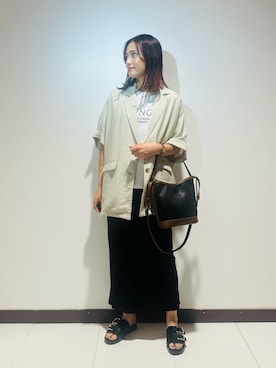 KAMEさん（レディース・160cm）の夏コーディネート