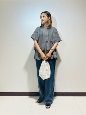 KAMEさん(レディース・160cm)の夏コーディネート