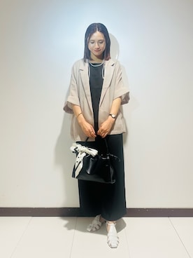 KAMEさん(レディース・160cm)の夏コーディネート