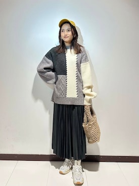 KAMEさん(レディース・160cm)の冬コーディネート