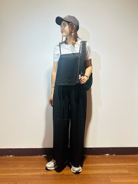 「セットアイテム」｜KAMEさん（レディース・160cm）の夏コーディネート
