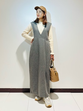 KAMEさん(レディース・160cm)の秋コーディネート