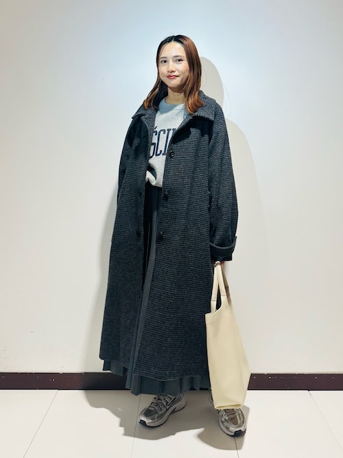 セール】尾州ウールスタンドカラーコート（その他アウター）｜ITEMS