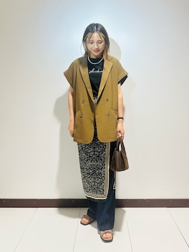 KAMEさん（レディース・160cm）の春コーディネート