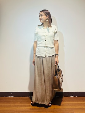 KAMEさん(レディース・160cm)の夏コーディネート