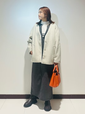 KAMEさん(レディース・160cm)の冬コーディネート