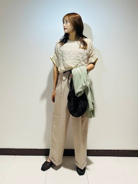 「イエべ秋」｜ameさん（レディース・160cm）の夏コーディネート