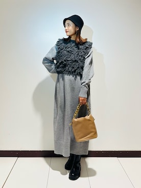 KAMEさん(レディース・160cm)の秋コーディネート