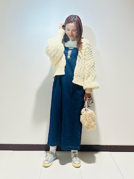 「アイテム（ワンピース/ドレス）」を使った、KAMEさん（レディース・160cm）の秋コーディネート