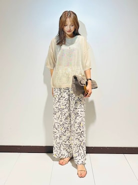 まー様 C5995 ニット×リネンパンツコーデ 楽天市場】【全品2BUY15%OFFクーポン】【SUMMER FAIR】M/Lサイズ