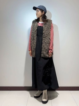 KAMEさん（レディース・160cm）の秋コーディネート