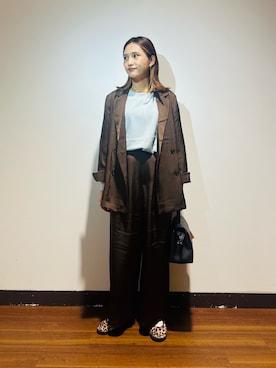 KAMEさん（レディース・160cm）の秋コーディネート