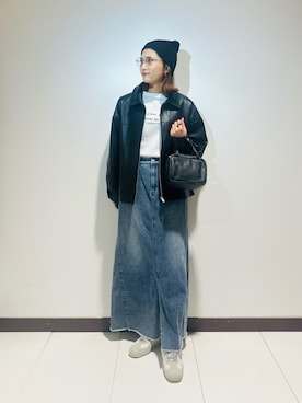 「ITEMS URBANRESEARCH（アイテムズ アーバンリサーチ）のアイテム」を使った、KAMEさん（レディース・160cm）の冬コーディネート