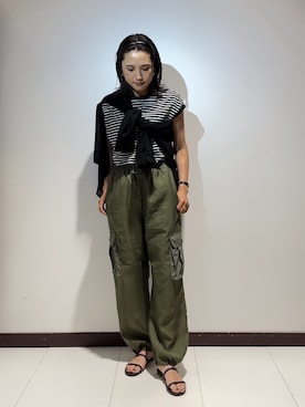 KAMEさん（レディース・160cm）の夏コーディネート
